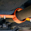 Load image into Gallery viewer, UMI Performance 64-72 GM A-Body Drive Shaft Safety Loop - Side View
