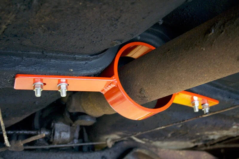 UMI Performance 64-72 GM A-Body Drive Shaft Safety Loop - Side View