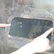 Load image into Gallery viewer, UMI Performance 64-72 GM A-Body Heater Box Delete Panel - Side View