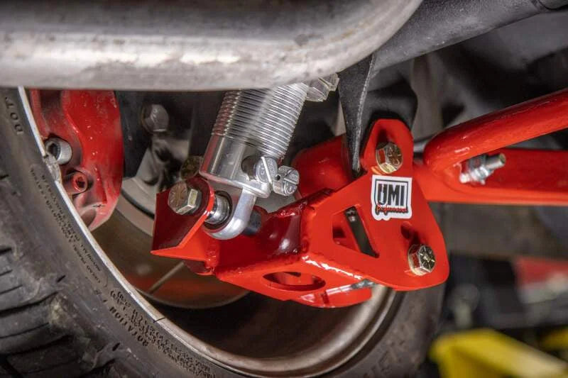 UMI Performance 64-72 GM A-Body Rear Coilover Brackets Bolt In (175LB Spring Rate) - Additional View 13