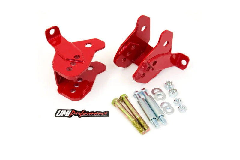 UMI Performance 64-72 GM A-Body Rear Control Arm Relocation Brackets - Bolt-In - Main Product View