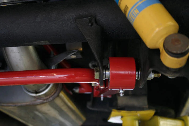 UMI Performance 64-72 GM A-Body Solid Front and Rear Sway Bar Kit - Side View