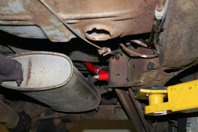 UMI Performance 68-72 GM A-Body Control Arm Reinforcements/Frame Braces - Side View