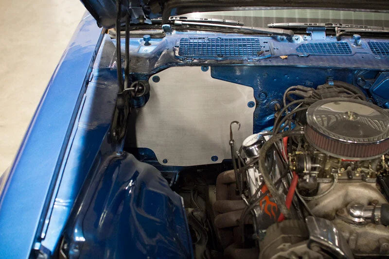 UMI Performance 70-81 F-Body A/C Delete Panel - Side View