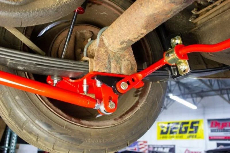 UMI Performance 70-81 GM F-Body Adjustable Sway Bar Rod End Rear - Side View