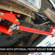 Load image into Gallery viewer, UMI Performance 70-81 GM F-Body Leaf Spring Traction Bars - Back View