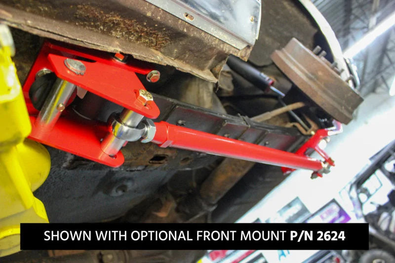 UMI Performance 70-81 GM F-Body Leaf Spring Traction Bars - Back View