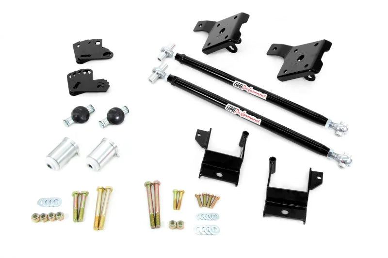 UMI Performance 70-81 GM F-Body Leaf Spring Traction Bars with Mounts - Main Product View