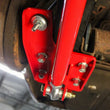 Load image into Gallery viewer, UMI Performance 70-81 GM F-Body Leaf Spring Traction Bars with Mounts - Side View