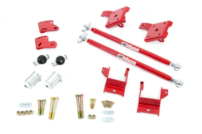 UMI Performance 70-81 GM F-Body Leaf Spring Traction Bars with Mounts - Main Product View