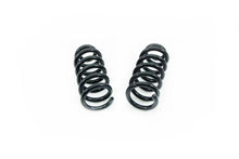 Load image into Gallery viewer, UMI Performance 73-87 GM C10 Front Lowering Springs 2in drop - Side View