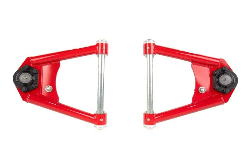 UMI Performance 73-87 GM C10 Street Performance A-Arm Kit - Red - Side View