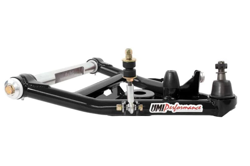 UMI Performance 73-87 GM C10 Street Performance Lower Control Arms - Black - Side View