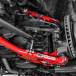 Load image into Gallery viewer, UMI Performance 73-87 GM C10 Street Performance Lower Control Arms - Black - Back View