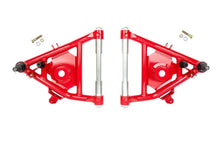 Load image into Gallery viewer, UMI Performance 73-87 GM C10 Street Performance Lower Control Arms - Red - Main Product View