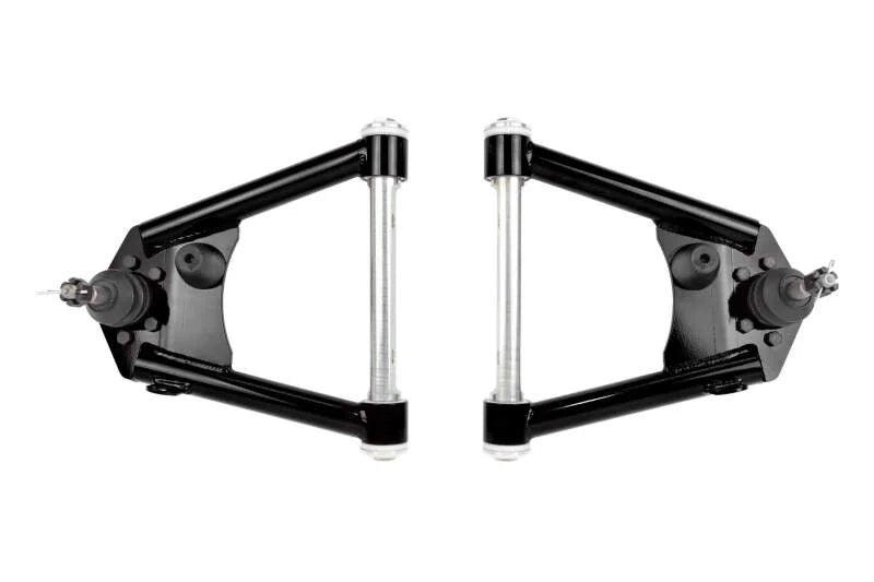 UMI Performance 73-87 GM C10 Street Performance Upper Control Arms - Black - Side View