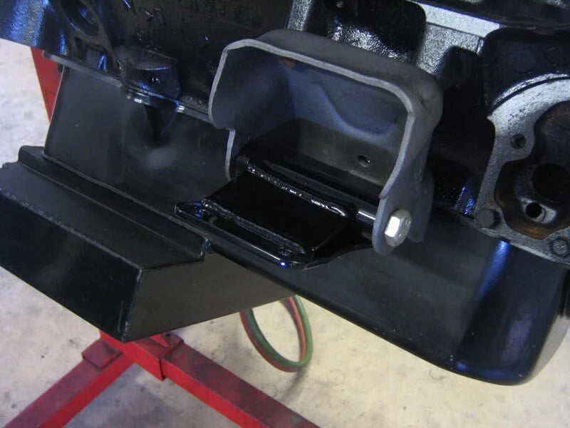 UMI Performance 74-92 GM F-Body GM G-Body Frame Side Solid Engine Mounts - Back View