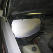Load image into Gallery viewer, UMI Performance 78-87 GM G-Body AC/Heater Box Delete Panel - Black - Side View