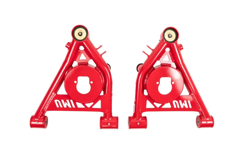 UMI Performance 78-88 G-Body S10 Tubular Front Upper & Lower A-Arms Poly - Installation View