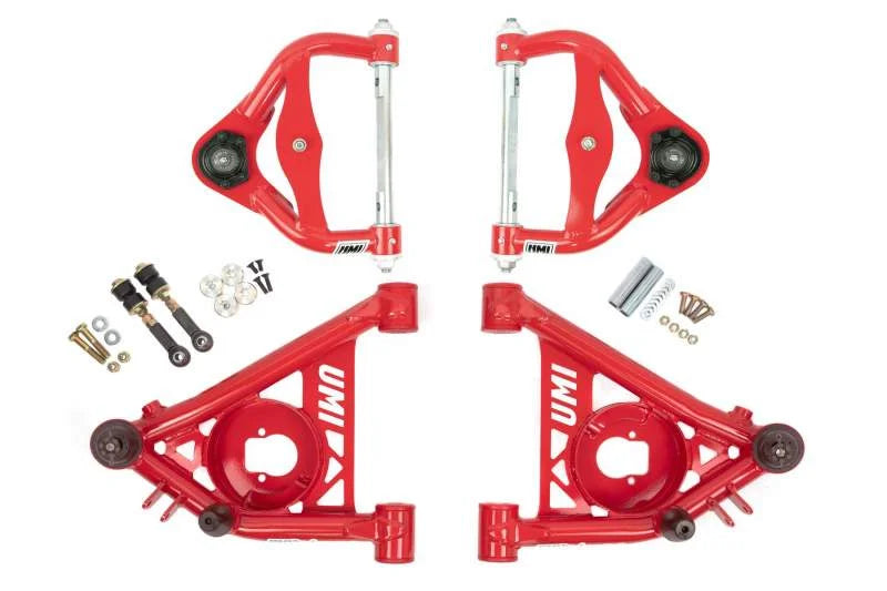 UMI Performance 78-88 G-Body S10 Tubular Front Upper & Lower A-Arms Poly - Main Product View
