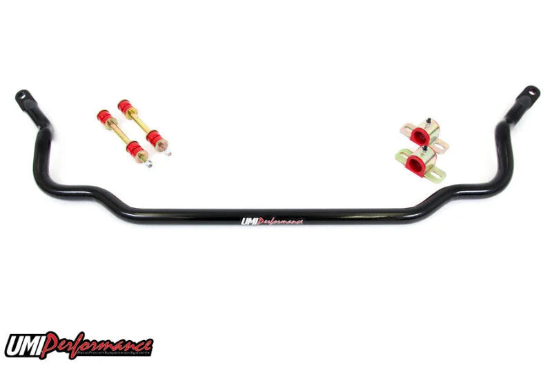 UMI Performance 78-88 GM G-Body 1.250in Solid Chrome Moly Front Sway Bar - Main Product View