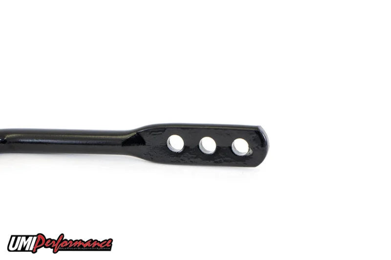 UMI Performance 78-88 GM G-Body 3/4in Solid Rear Sway Bar Auto-x/Road Race - Installation View