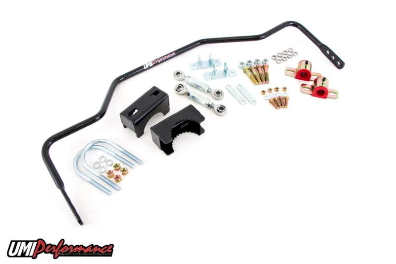 UMI Performance 78-88 GM G-Body 3/4in Solid Rear Sway Bar Auto-x/Road Race - Main Product View