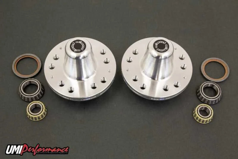 UMI Performance 78-88 GM G-Body C5/C6 Front Brake Conversion Hubs & Bearings - Main Product View