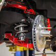 Load image into Gallery viewer, UMI Performance 78-88 GM G-Body C5/C6 Front Brake Conversion Hubs &amp; Bearings - Side View