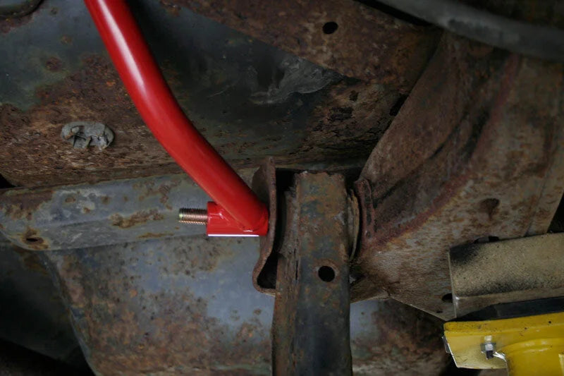 UMI Performance 78-88 GM G-Body Control Arm Reinforcements/Frame Braces - Back View