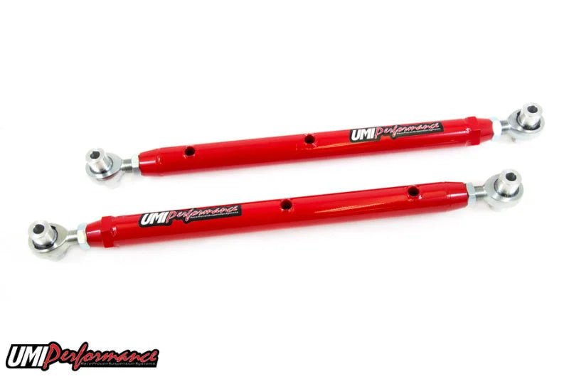UMI Performance 78-88 GM G-Body Double Adjustable Upper & Lower Rear Control Arms Kit - Detail View