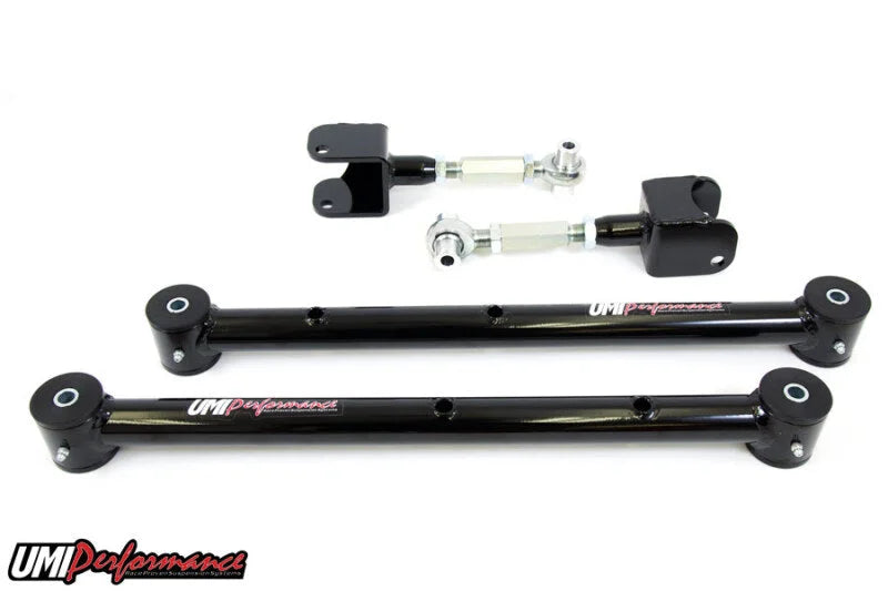 UMI Performance 78-88 GM G-Body Lower Control Arm & Adjustable Upper Control Arm Kit - Main Product View