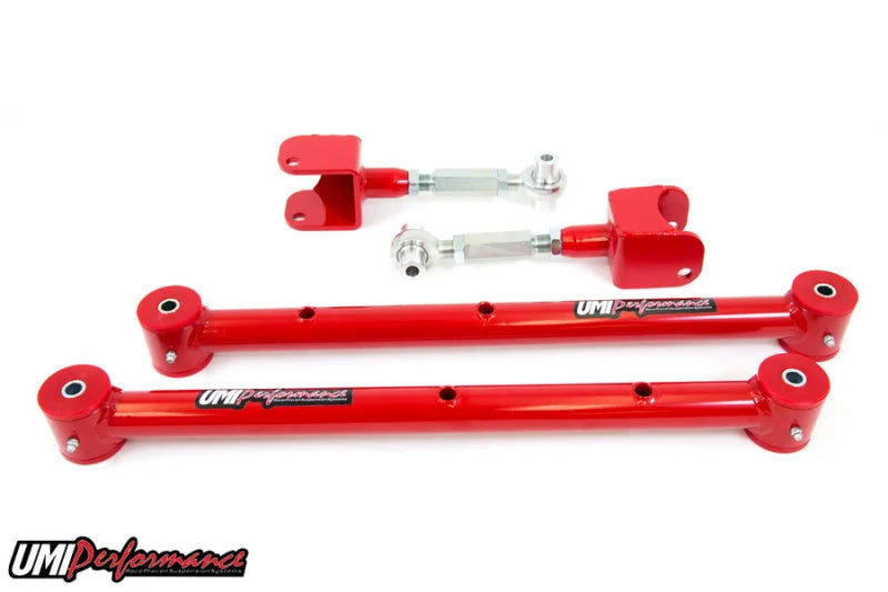 UMI Performance 78-88 GM G-Body Lower Control Arm & Adjustable Upper Control Arm Kit - Main Product View