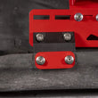 Load image into Gallery viewer, UMI Performance 78-88 GM G-Body Modular Adjustable Transmission Crossmember - Black - Back View