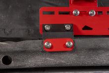 Load image into Gallery viewer, UMI Performance 78-88 GM G-Body Modular Adjustable Transmission Crossmember - Black - Back View