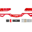 Load image into Gallery viewer, UMI Performance 78-88 GM G-Body Modular Adjustable Transmission Crossmember - Red - Main Product View