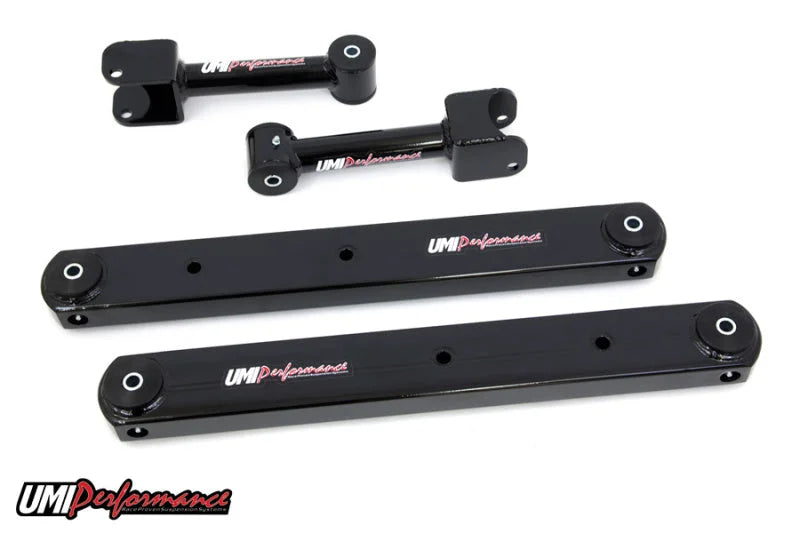 UMI Performance 78-88 GM G-Body Rear Control Arm Kit Fully Boxed Lowers - Main Product View