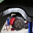 Load image into Gallery viewer, UMI Performance 78-88 GM G-Body Rear Frame Notching Kit Weld In - Installation View