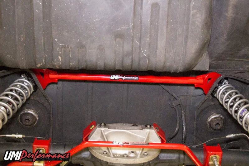 UMI Performance 78-88 GM G-Body Rear Shock Tower Brace Bolt In - Back View