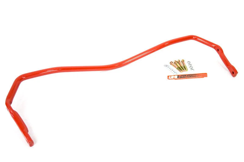 UMI Performance 78-88 GM G-Body Solid Front & Rear Sway Bar Kit - Back View