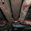 Load image into Gallery viewer, UMI Performance 78-96 GM B-Body Drive Shaft Safety Loop - Side View