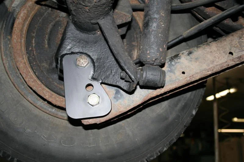 UMI Performance 78-96 GM B-Body Lower Control Arm Relocation Brackets - Side View