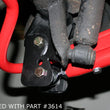 Load image into Gallery viewer, UMI Performance 78-96 GM B-Body Lower Control Arm Relocation Brackets - Back View