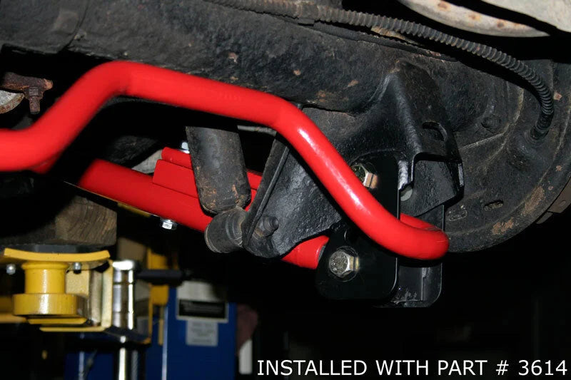 UMI Performance 78-96 GM B-Body Lower Control Arm Relocation Brackets - Installation View