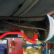 Load image into Gallery viewer, UMI Performance 78-96 GM B-Body Upper &amp; Lower Control Arm Kit - Installation View