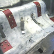 Load image into Gallery viewer, UMI Performance 79-04 Ford Mustang Upper Control Arm Reinforcement - Installation View