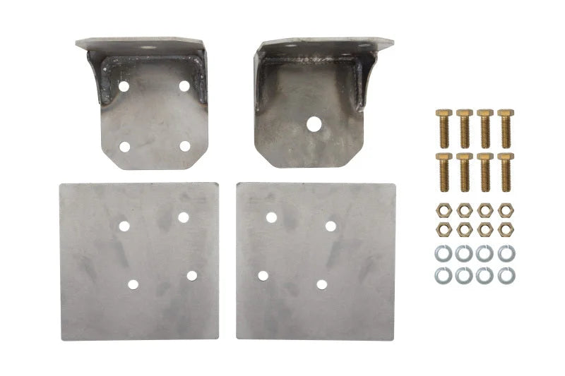UMI Performance 79-93 Ford Mustang Lower Control Arm Reinforcements - Side View