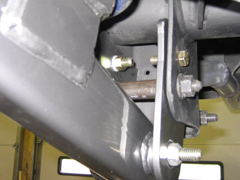 UMI Performance 79-93 Ford Mustang Strip Grip Kit - Side View