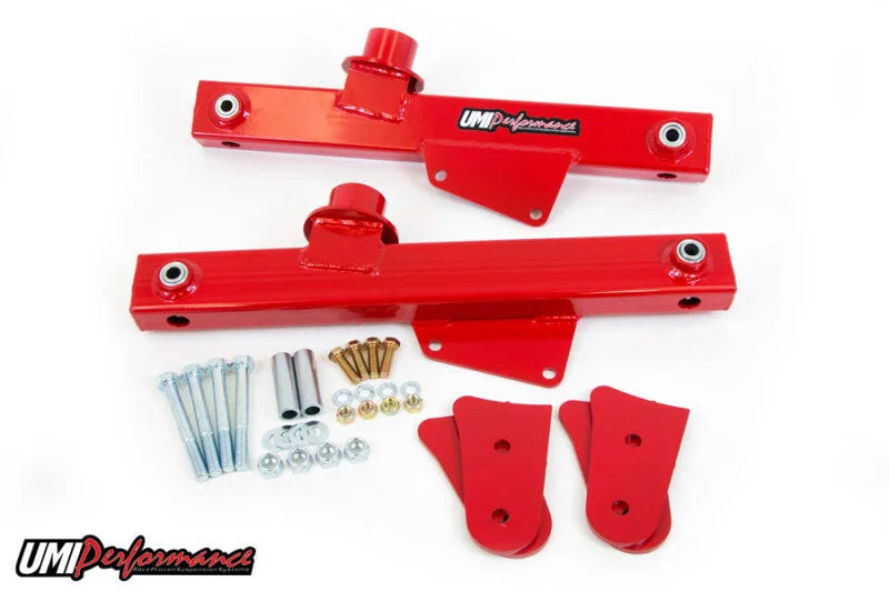 UMI Performance 79-98 Ford Mustang Rear Lift Bars - Main Product View