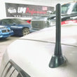 Load image into Gallery viewer, UMI Performance 82-02 Chevrolet Camaro Short Antenna Aluminum Black - Side View